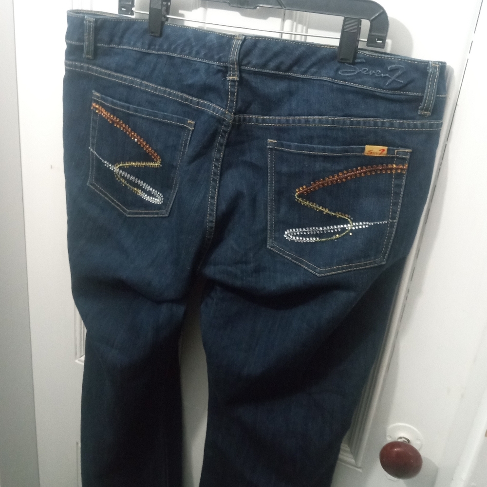 Women's sz.20  Seven Luxe Blue Jeans
